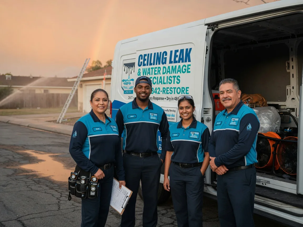 Ceiling Leak Cleanup company in Corona Del Mar, CA