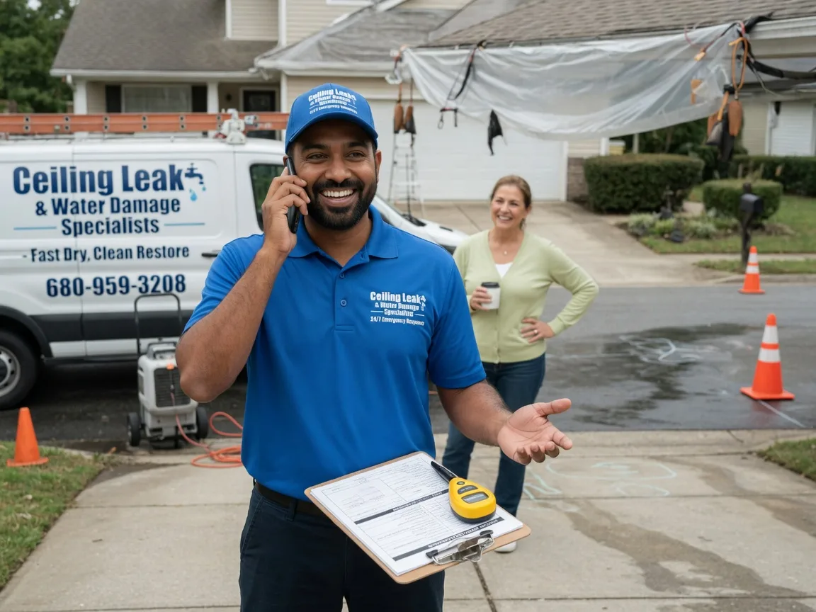 Ceiling Leak Cleanup Corona Del Mar, CA FAQs